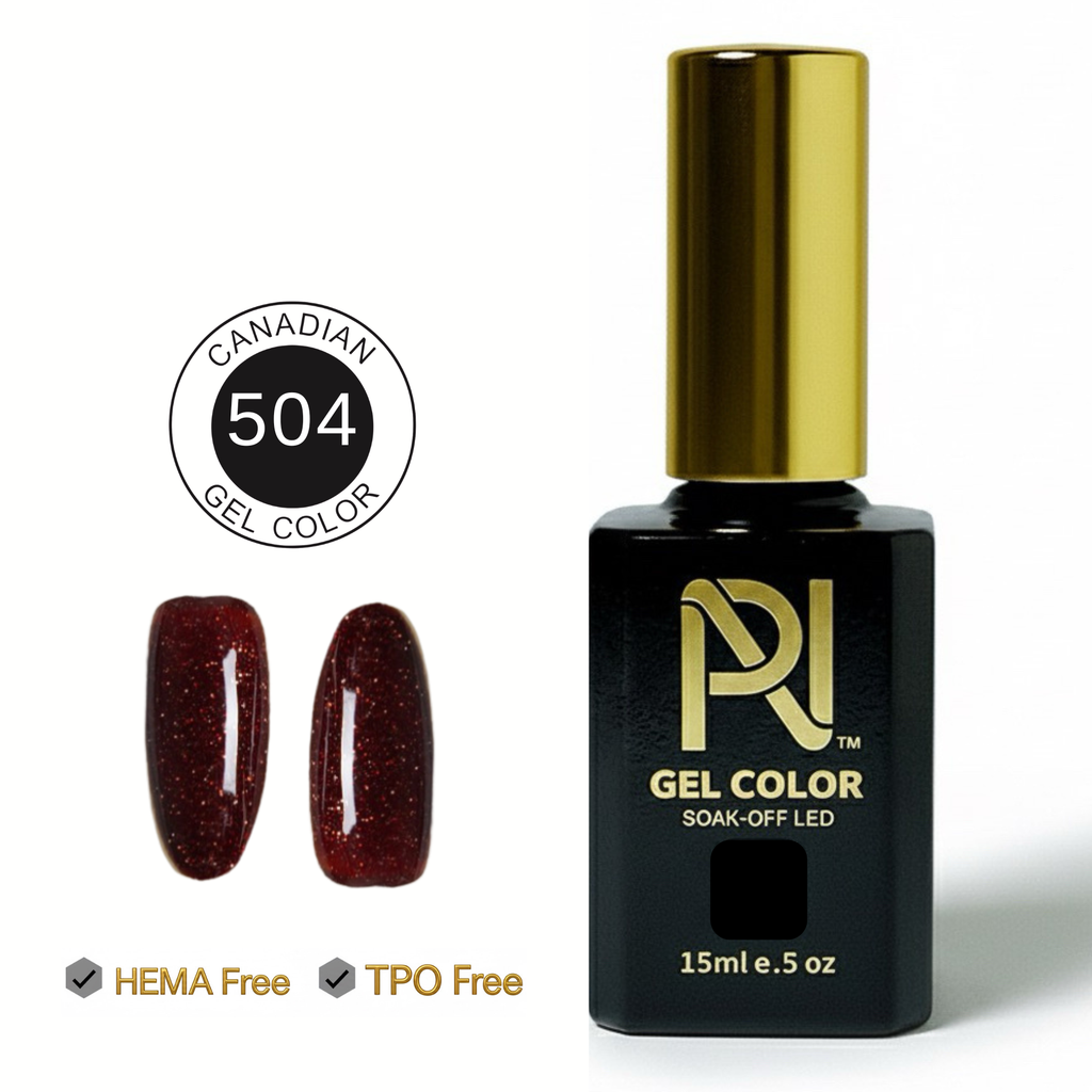 504 • GEL COLOR • HEMA FREE & TPO FREE