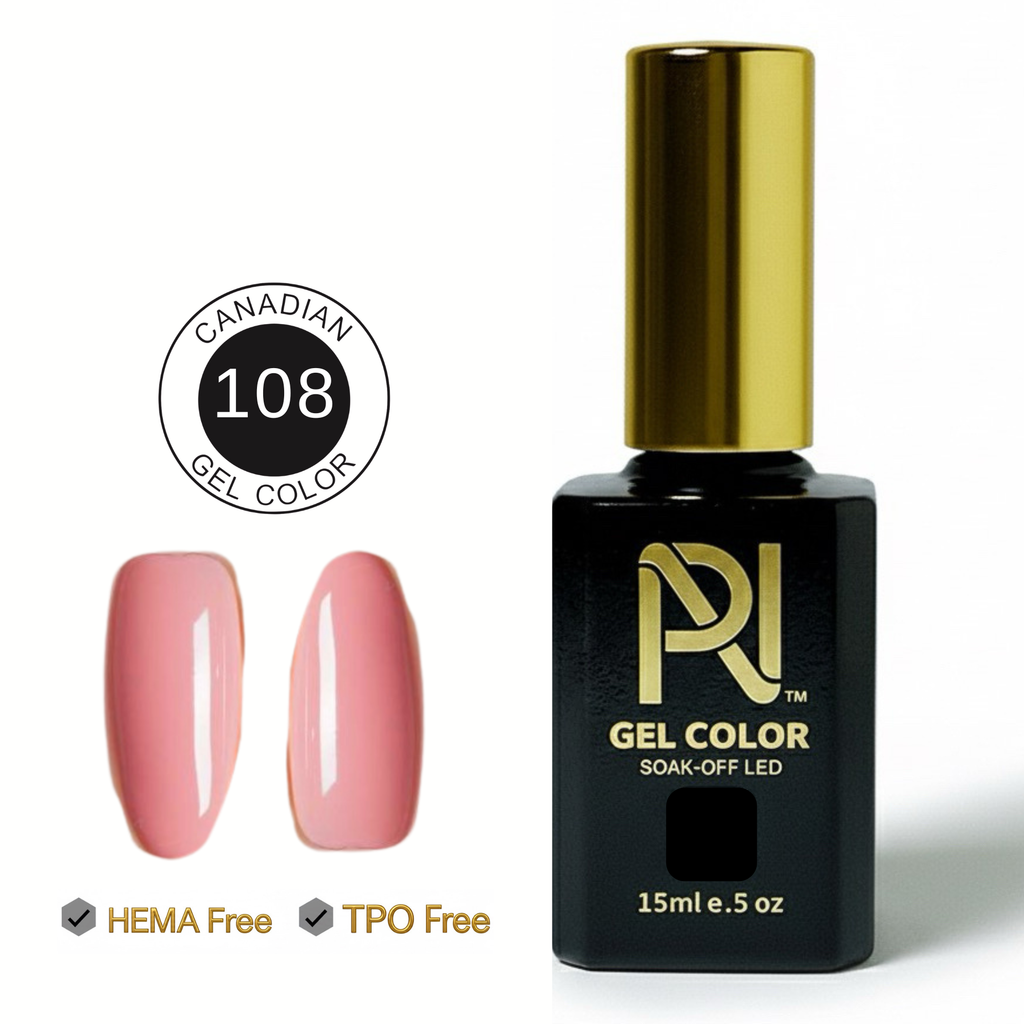 108 • GEL COLOR • HEMA FREE & TPO FREE