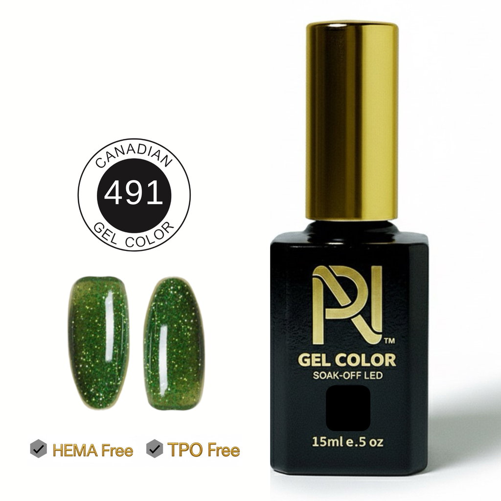 491 • GEL COLOR • HEMA FREE & TPO FREE