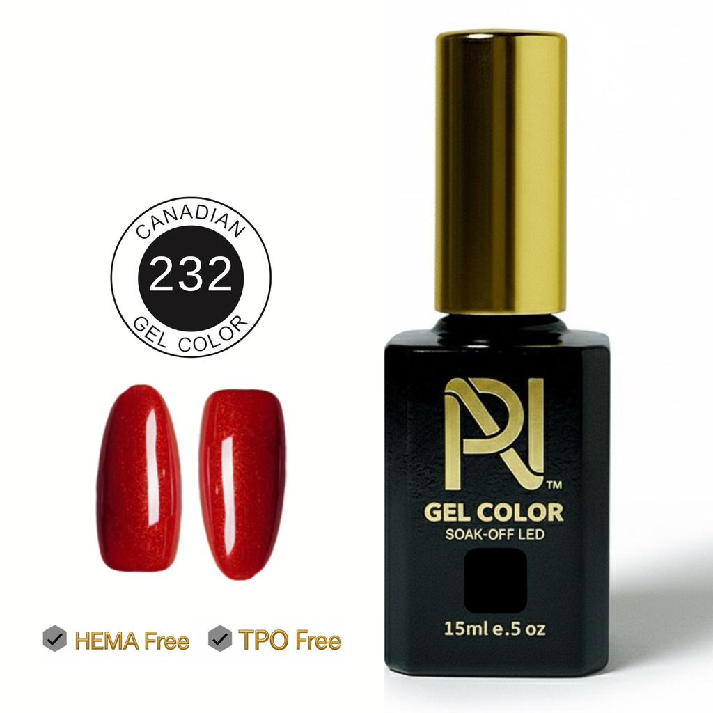 232 • GEL COLOR • HEMA FREE & TPO FREE