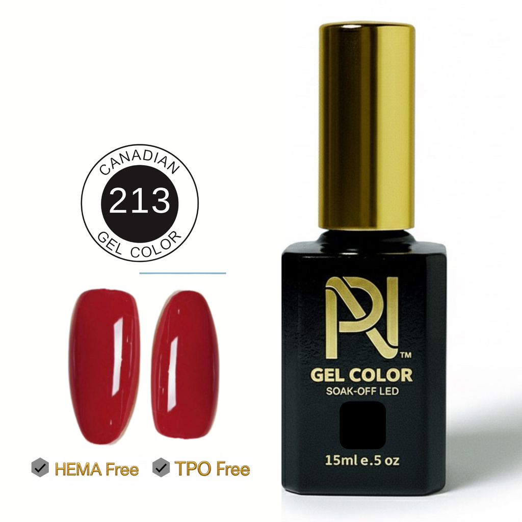 213 • GEL COLOR • HEMA FREE & TPO FREE