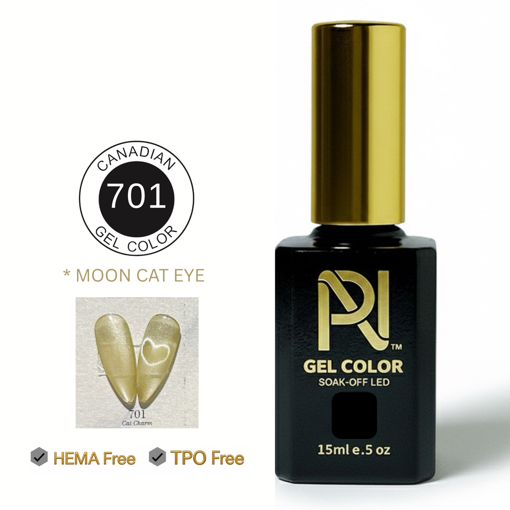 701 • MOON CAT EYE • GEL COLOR • HEMA FREE & TPO FREE