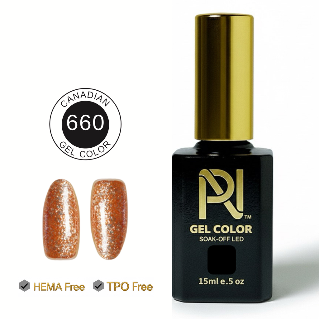 660 • GEL COLOR • HEMA FREE & TPO FREE