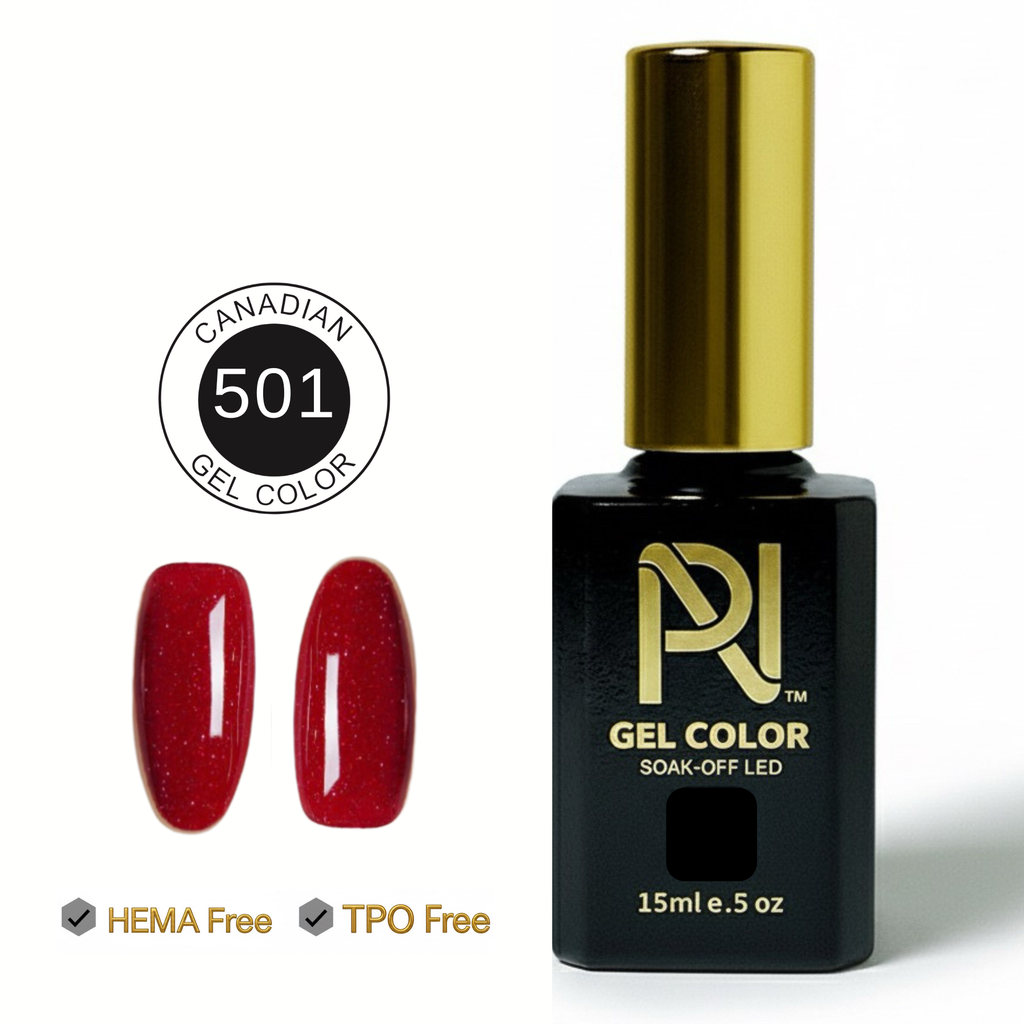 501 • GEL COLOR • HEMA FREE & TPO FREE