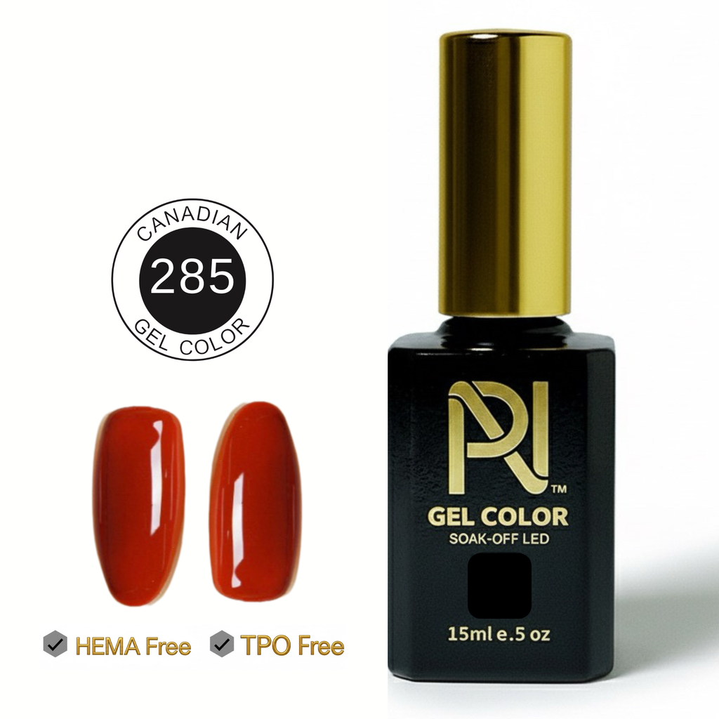 285 • GEL COLOR • HEMA FREE & TPO FREE