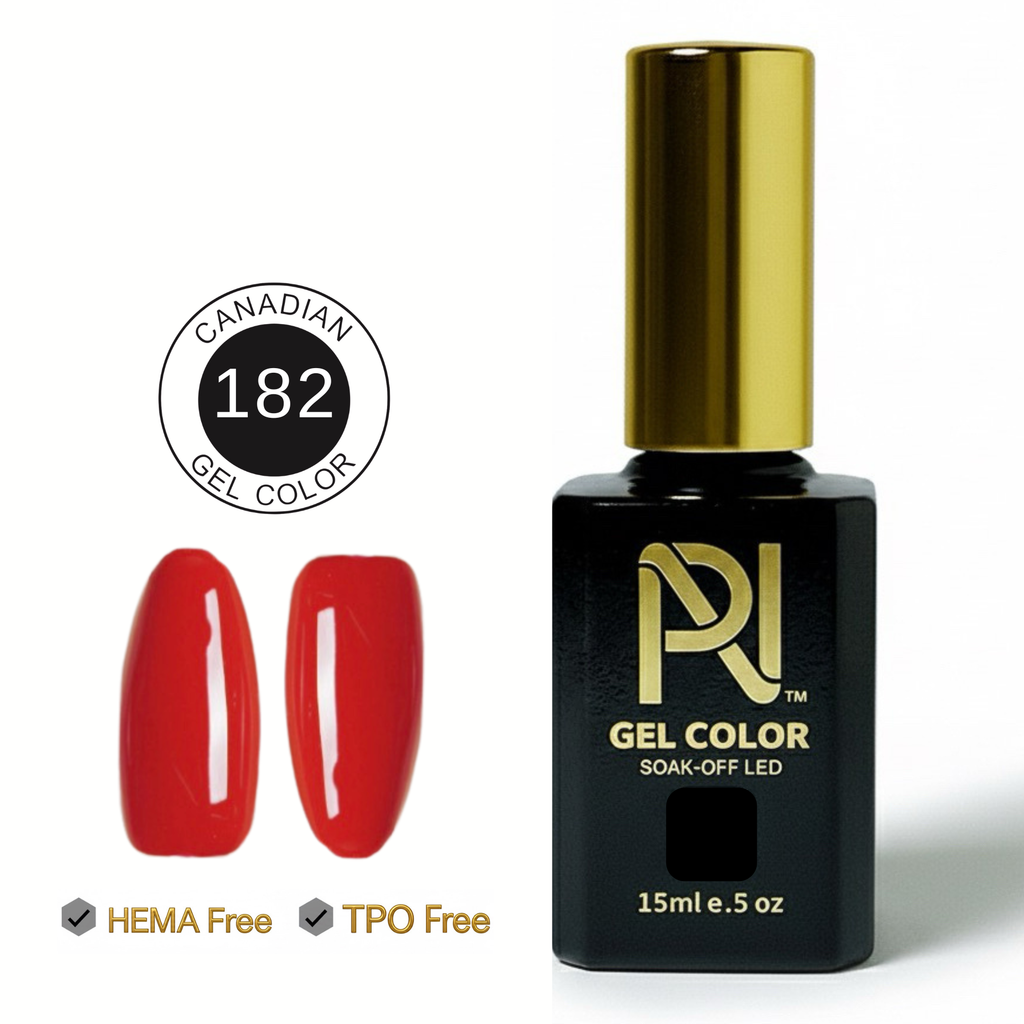 182 • GEL COLOR • HEMA FREE & TPO FREE