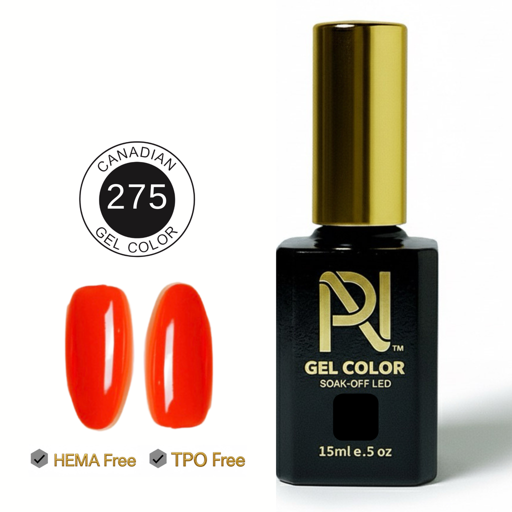 275 • GEL COLOR • HEMA FREE & TPO FREE