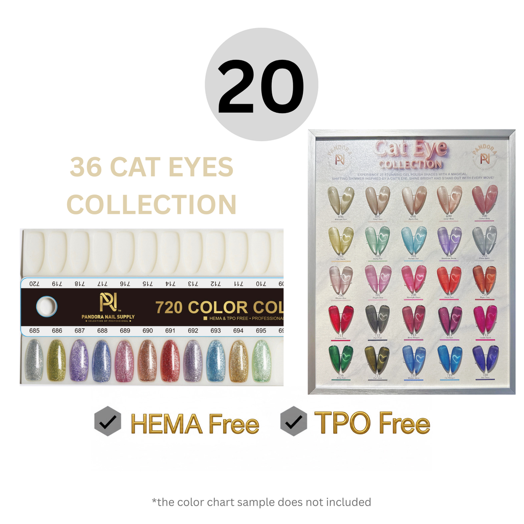 36 COLORS CAT EYE • in • COLLECTION  20