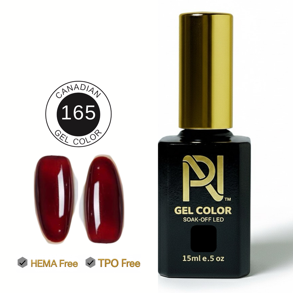 165 • GEL COLOR • HEMA FREE & TPO FREE