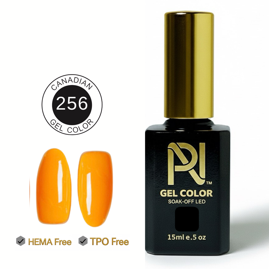 256 • GEL COLOR • HEMA FREE & TPO FREE