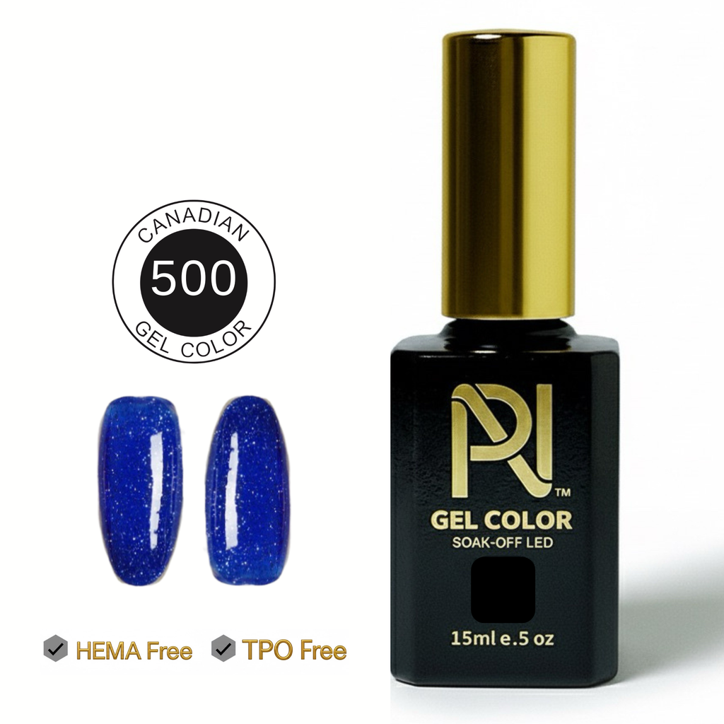 500 • GEL COLOR • HEMA FREE & TPO FREE
