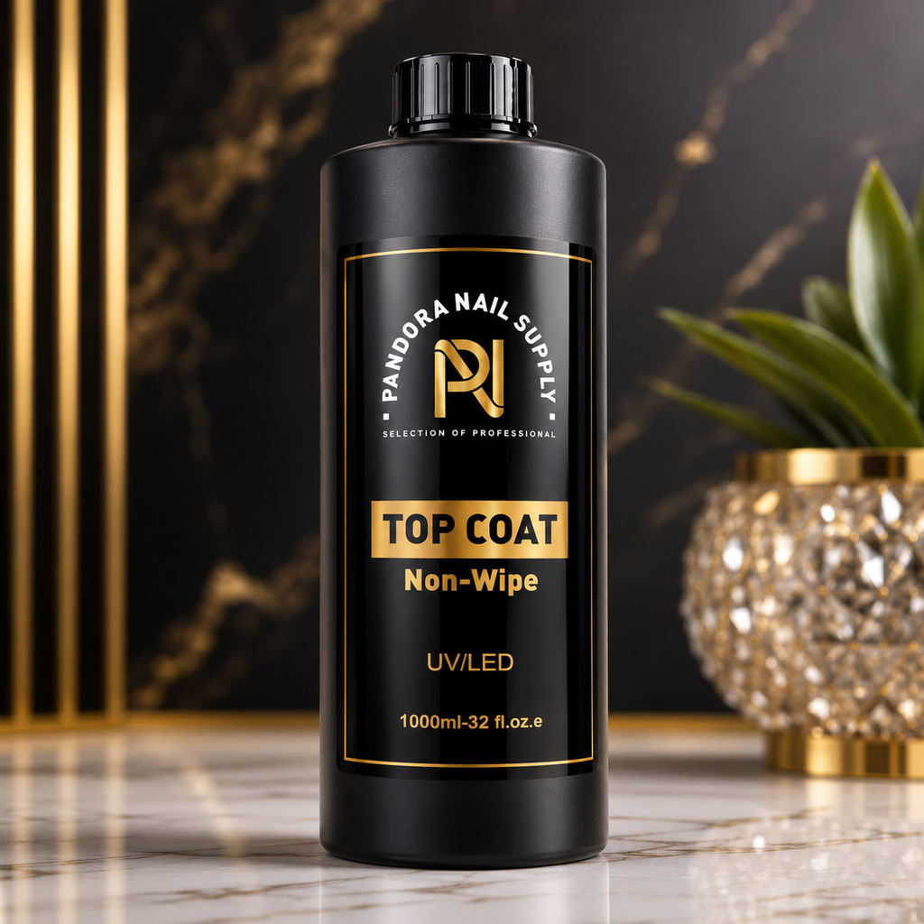 REFILL BOTTLE • SUPER SHINY TOP COAT • 1000ML