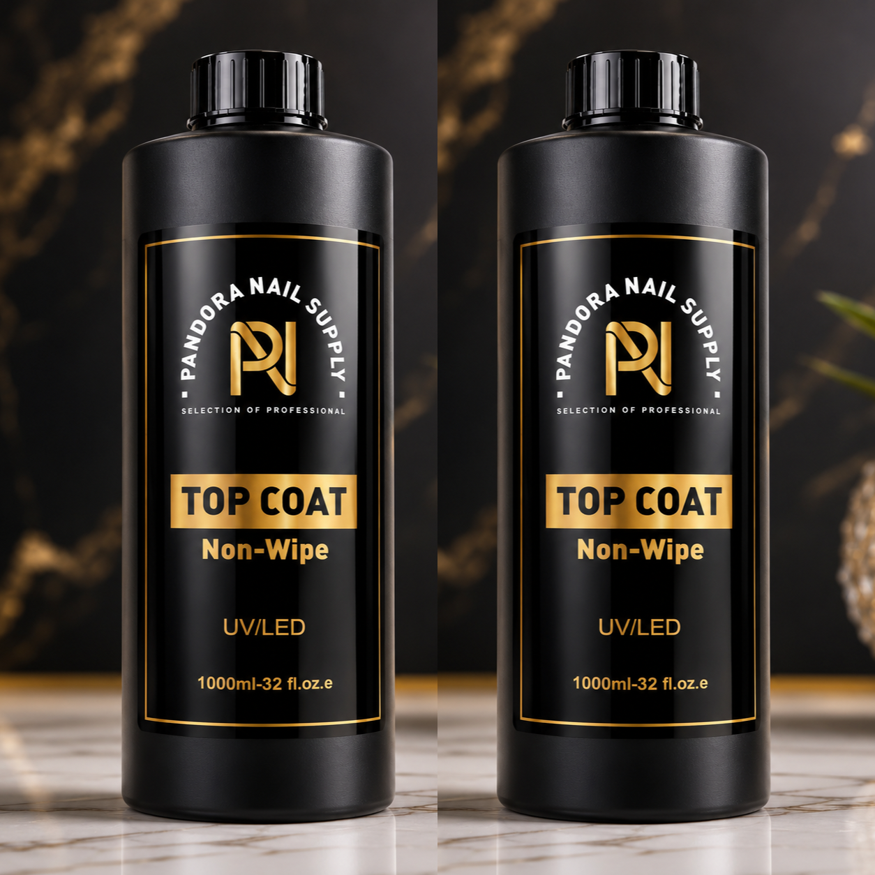 REFILL BOTTLE • SUPER SHINY TOP COAT • 1000ML
