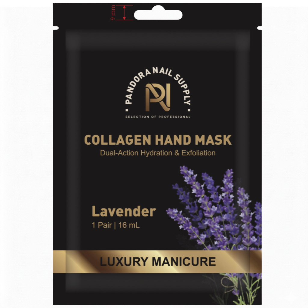 Lavender Collagen Hand Mask – Dual Action Hydration & Exfoliation