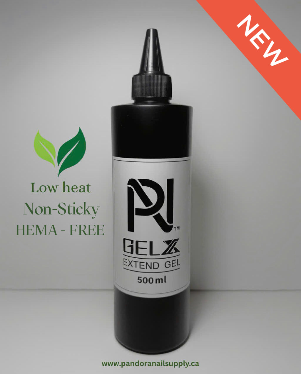 REFILL BOTTLE • GEL X • 500ML • EXTEND GEL