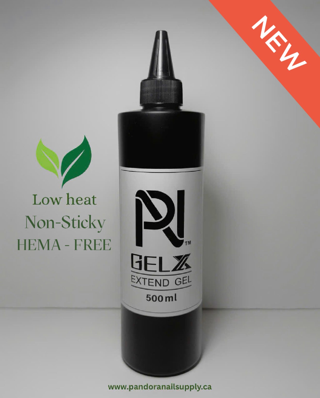 REFILL BOTTLE • GEL X • 500ML • EXTEND GEL