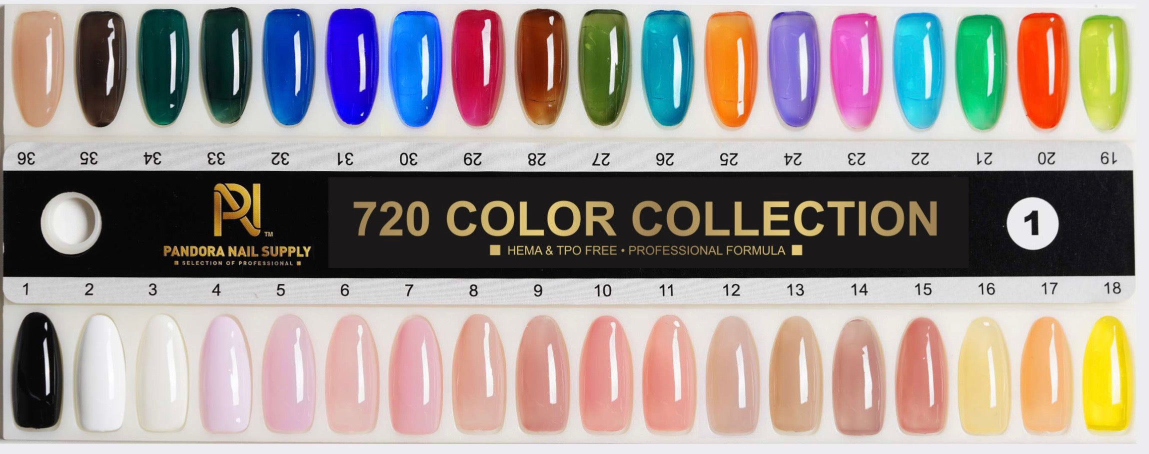 024 • GEL COLOR • HEMA FREE & TPO FREE