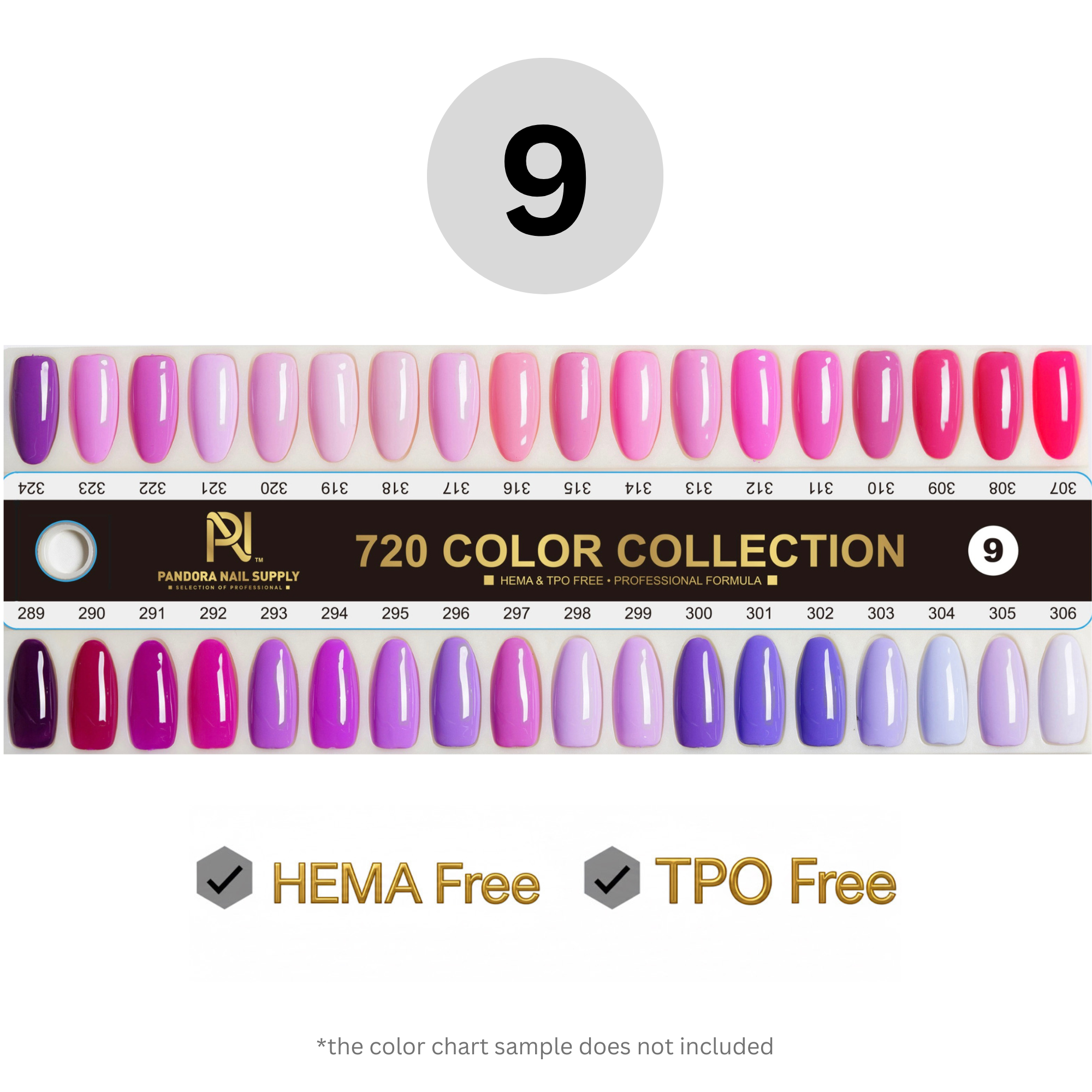720 GEL COLOR • COLLECTION • HEMA - FREE