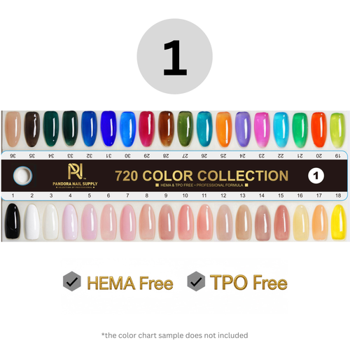 001 • SUPER BLACK • GEL COLOR • HEMA FREE & TPO FREE