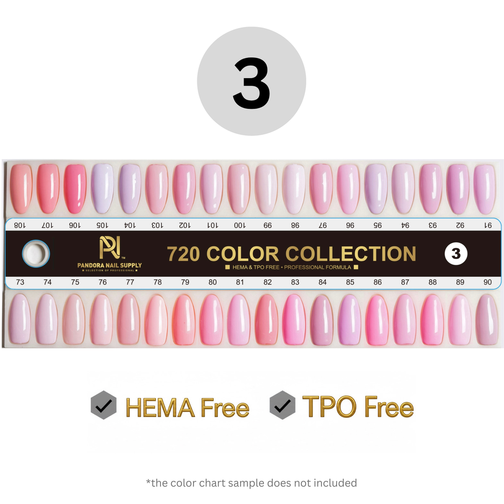 720 GEL COLOR • COLLECTION • HEMA - FREE