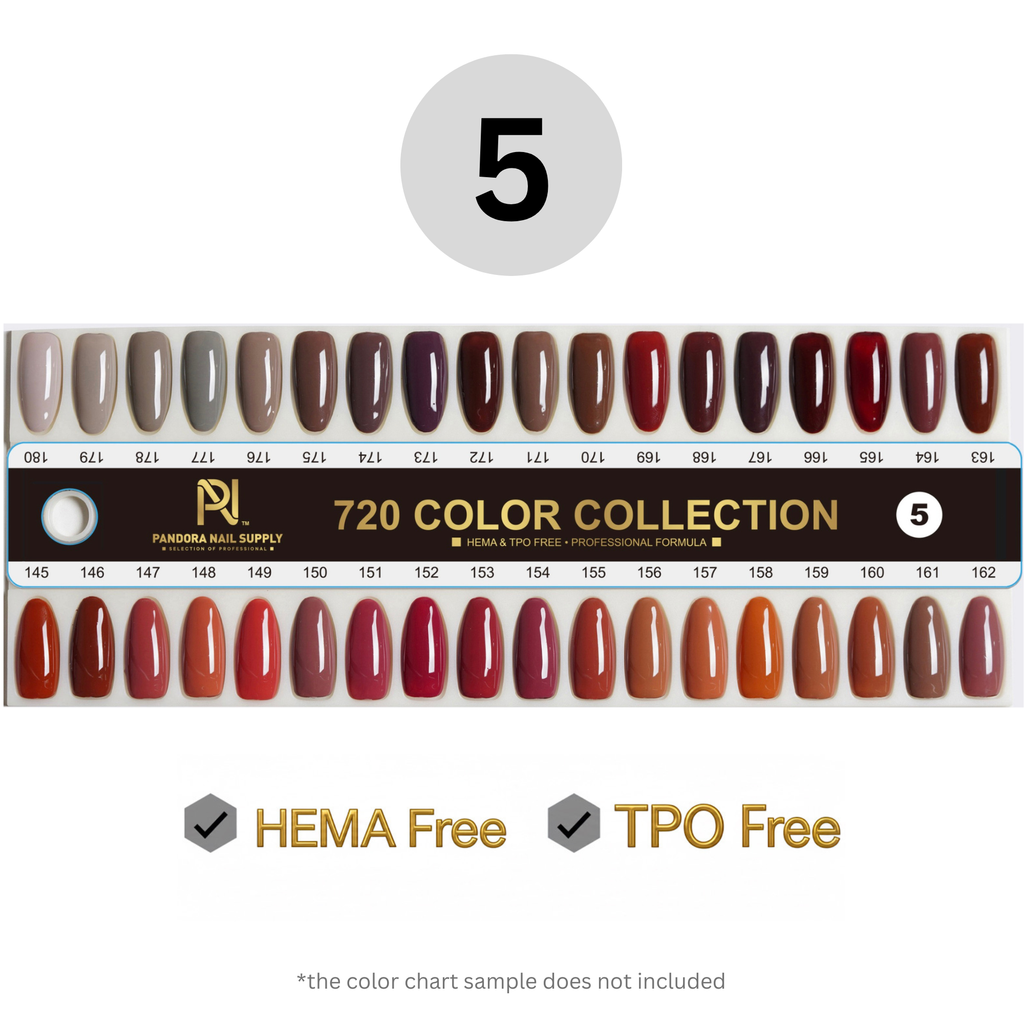 720 GEL COLOR • COLLECTION • HEMA - FREE