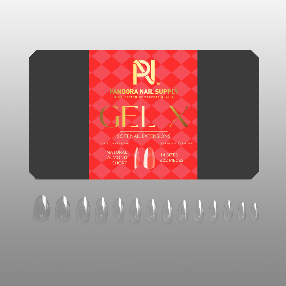 GEL X • TIPS BOX 602 PCS • 19 STYLE OPTIONS