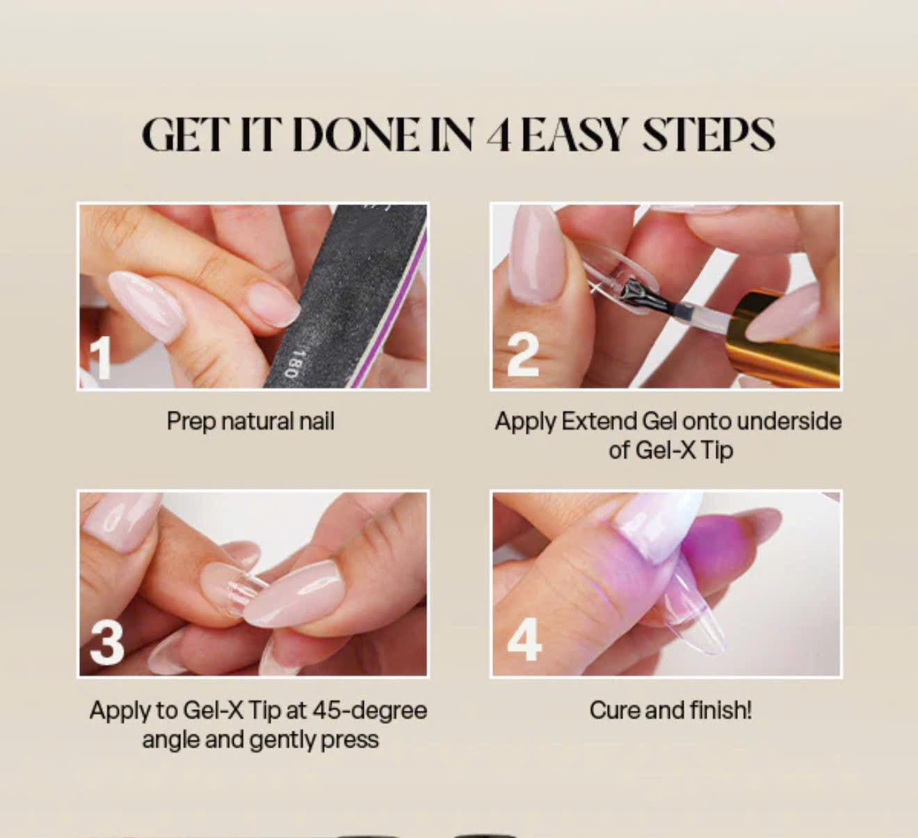 EXTEND GEL • GEL X • 15ML